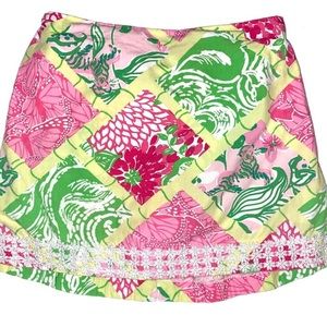 Lilly Pulitzer Jubilee Skort sz 8